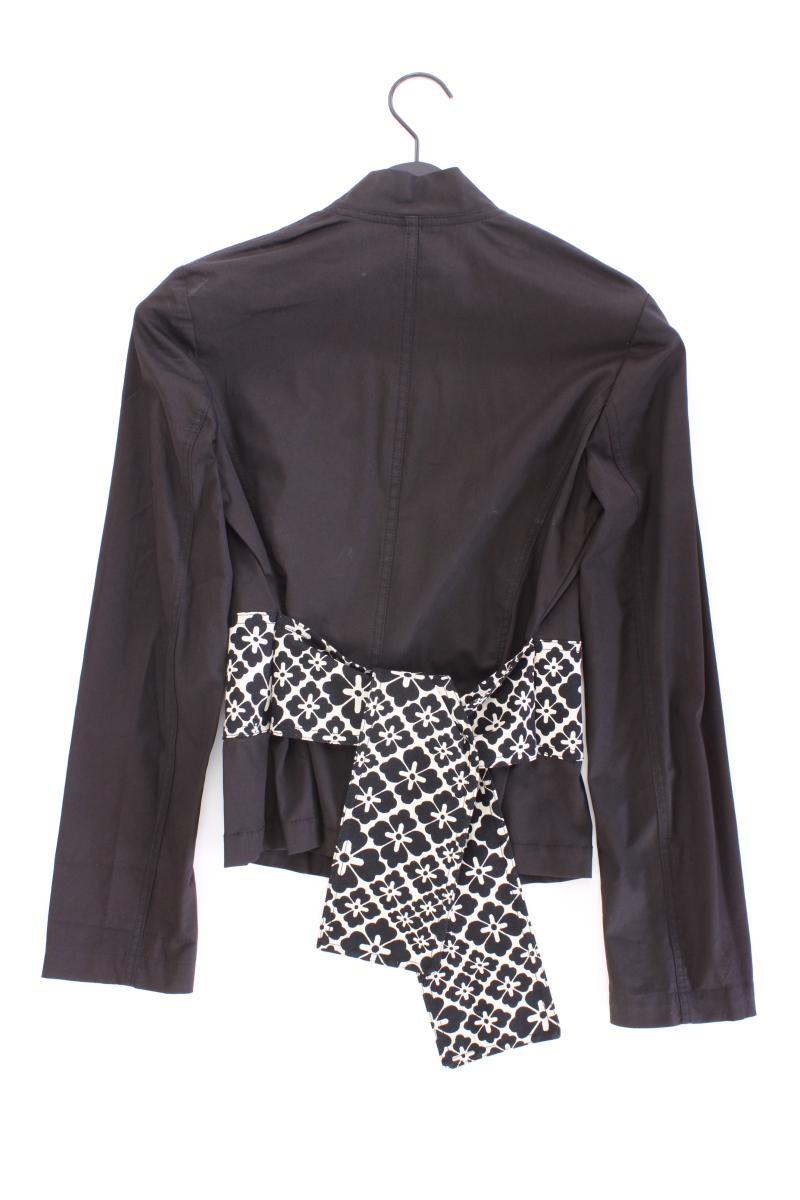 Moschino Kimono Blazer Gr. 38 mit Gürtel braun aus Baumwolle