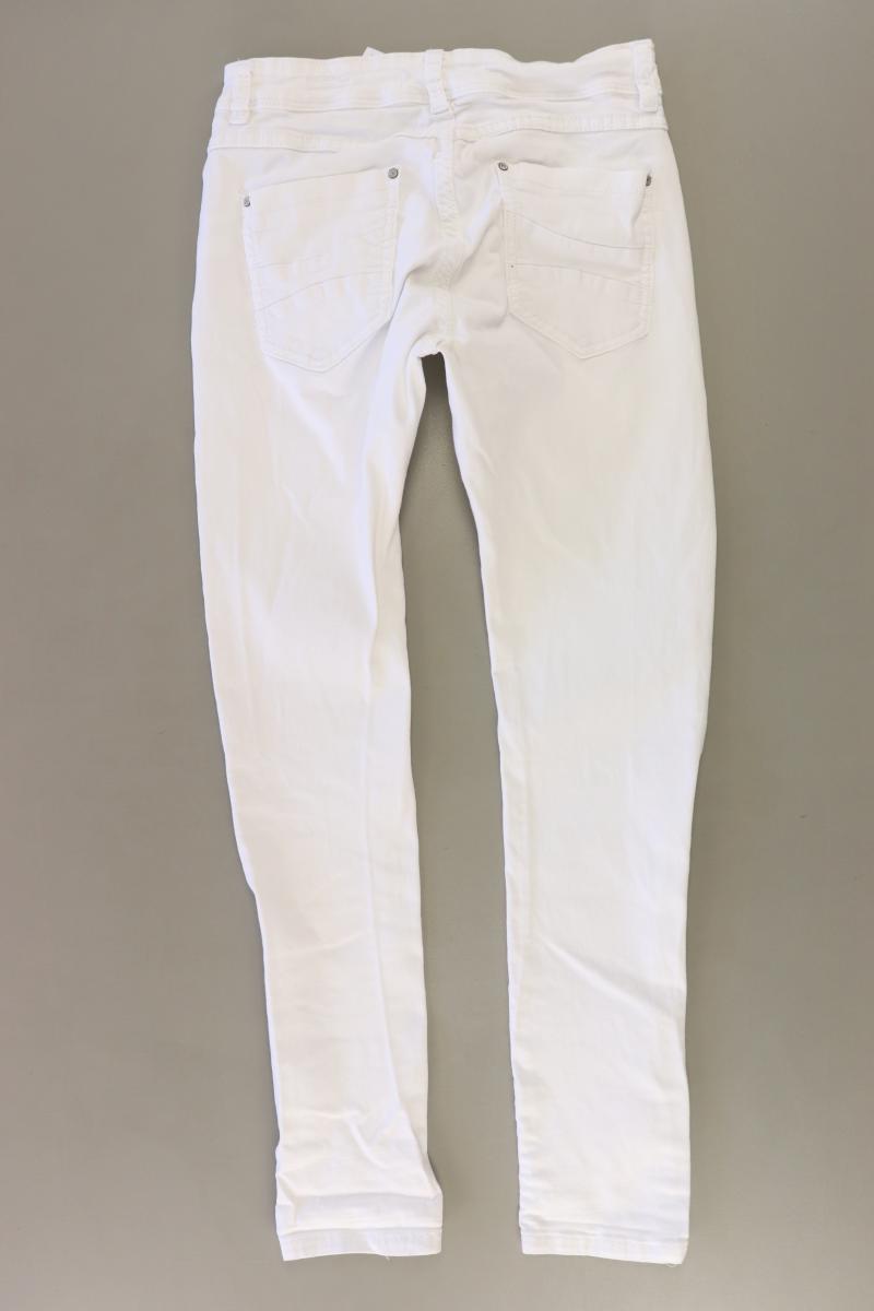 Skinny Jeans Gr. XS weiß aus Baumwolle