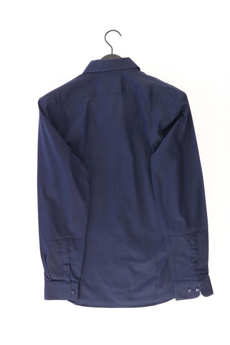 Selected Homme Langarmhemd für Herren Gr. L blau aus Baumwolle