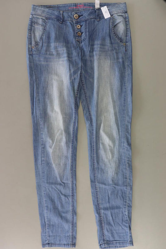 s.Oliver Baggy Jeans Gr. 34/L34 blau aus Baumwolle