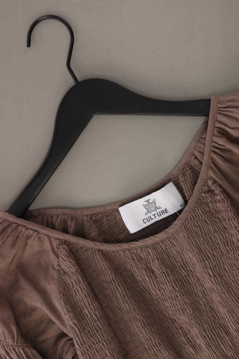 Culture Regular Shirt Gr. L 3/4 Ärmel braun aus Baumwolle