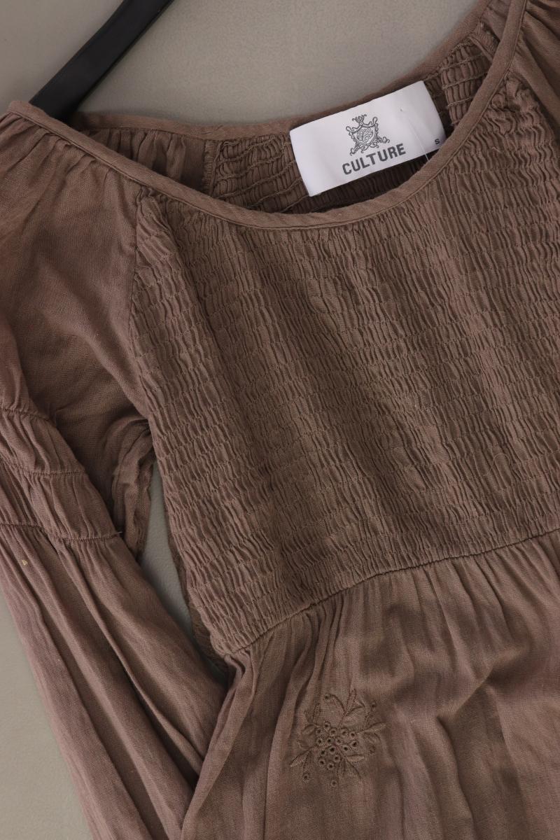 Culture Regular Shirt Gr. L 3/4 Ärmel braun aus Baumwolle