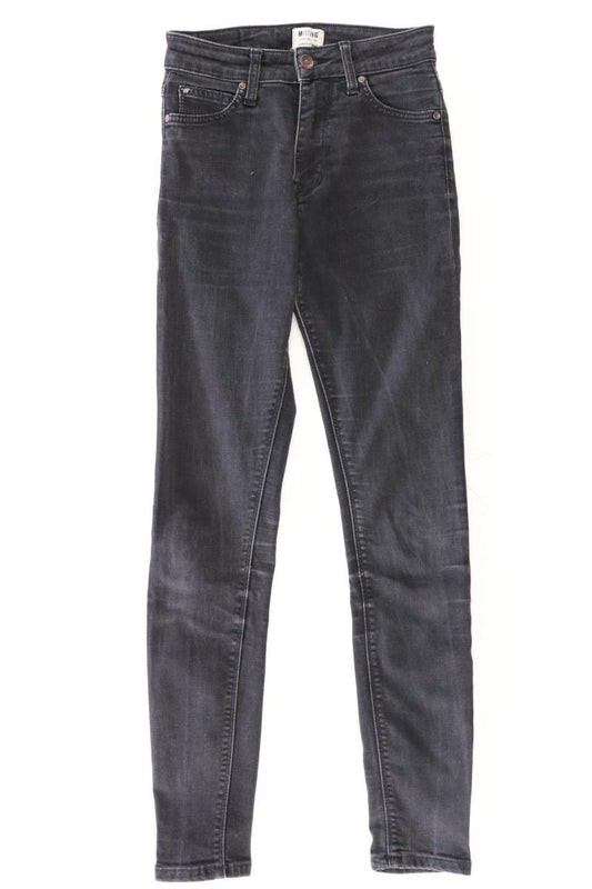 Mustang Skinny Jeans Gr. W25/L32 schwarz aus Baumwolle