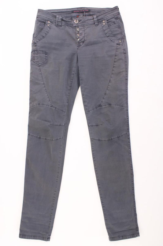 Street One Hose Gr. 34/L32 Modell Fin grau aus Baumwolle