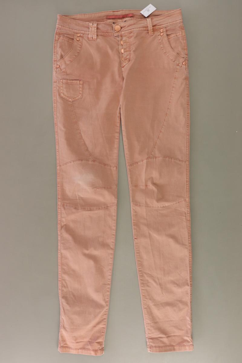 Street One Skinny Jeans Gr. 34 orange aus Baumwolle