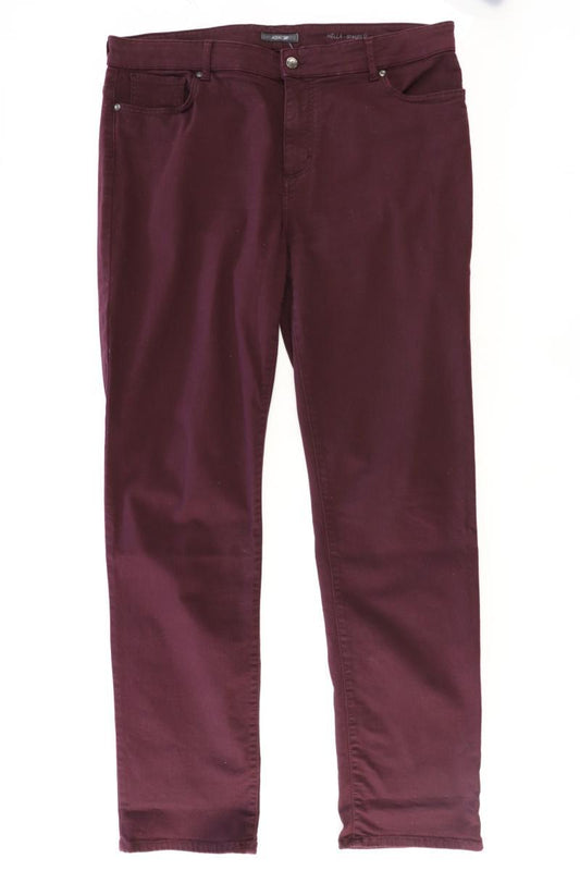 Adagio Straight Jeans Gr. 46/L34 lila aus Baumwolle