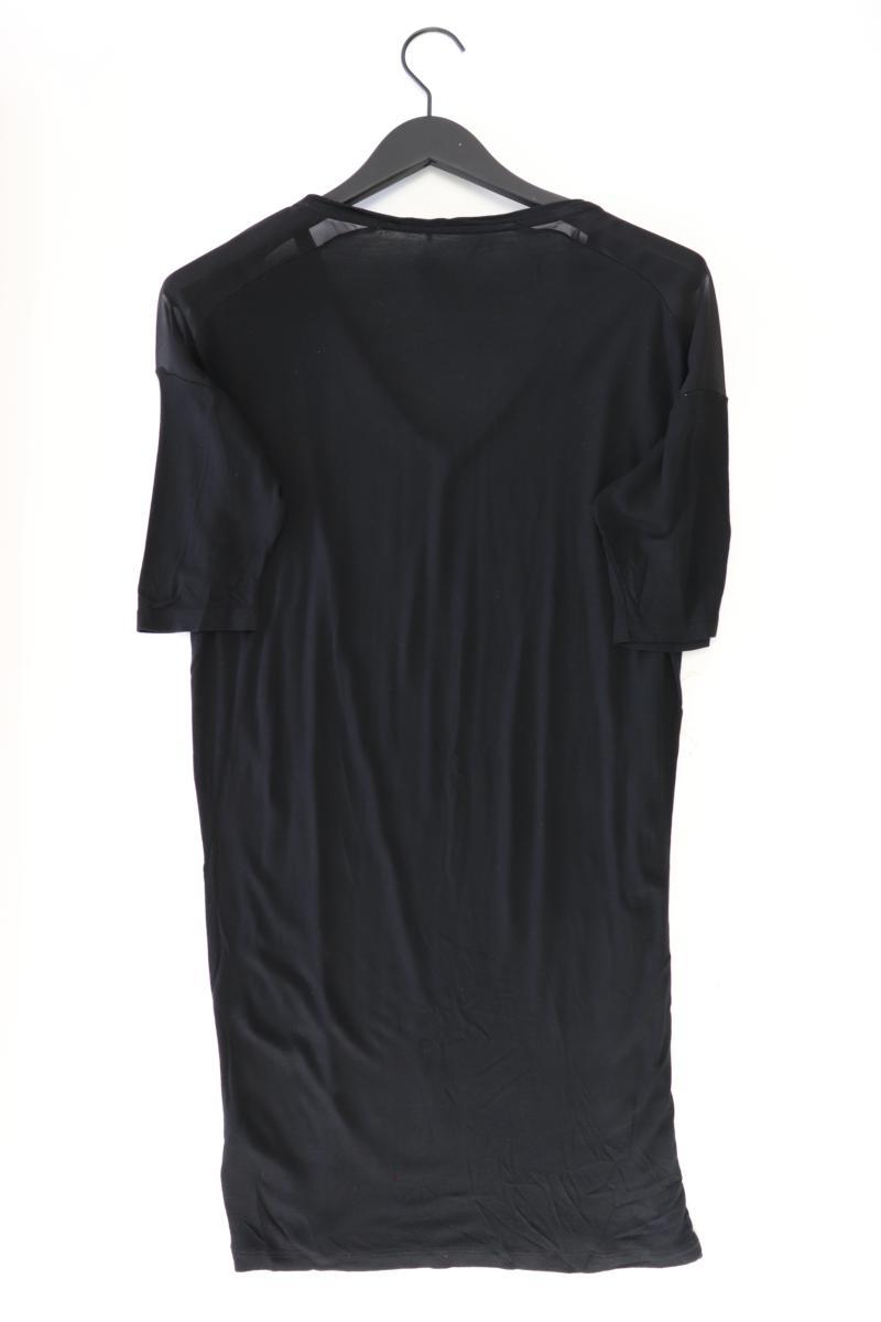 edc by Esprit Kurzarmkleid Gr. M mit Glitzer schwarz aus Viskose