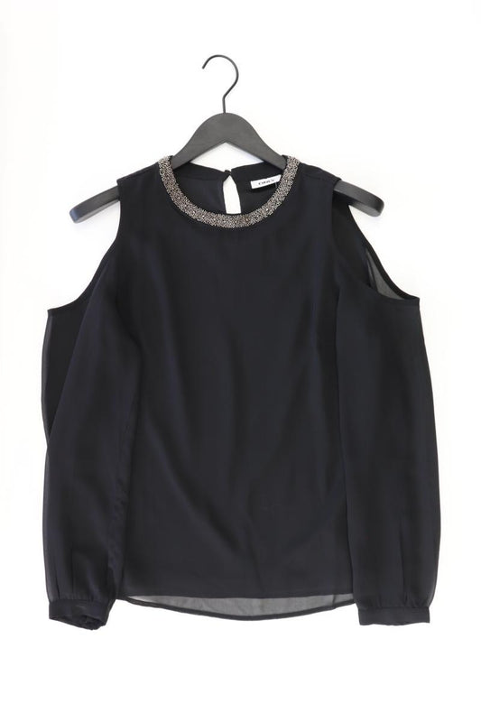 Only Langarmbluse Gr. 40 schwarz aus Polyester