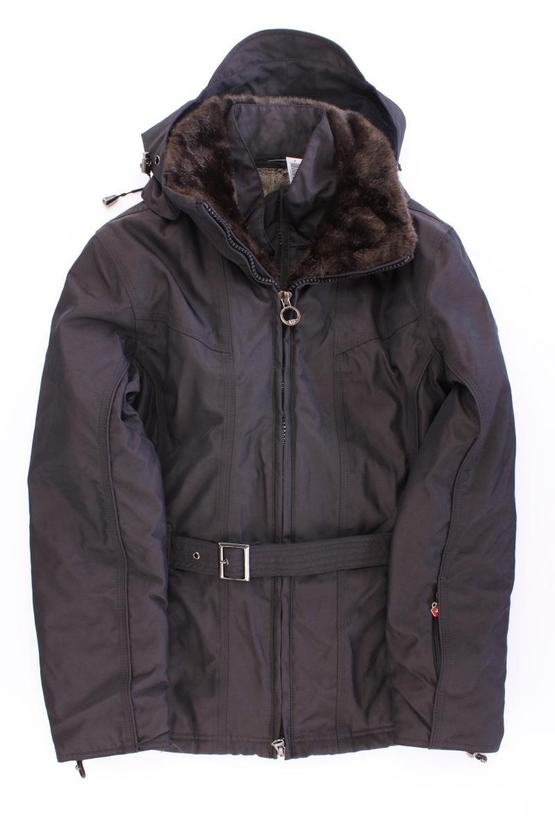 Wellensteyn Jacke Zermatt Gr. S mit Gürtel braun aus Polyester