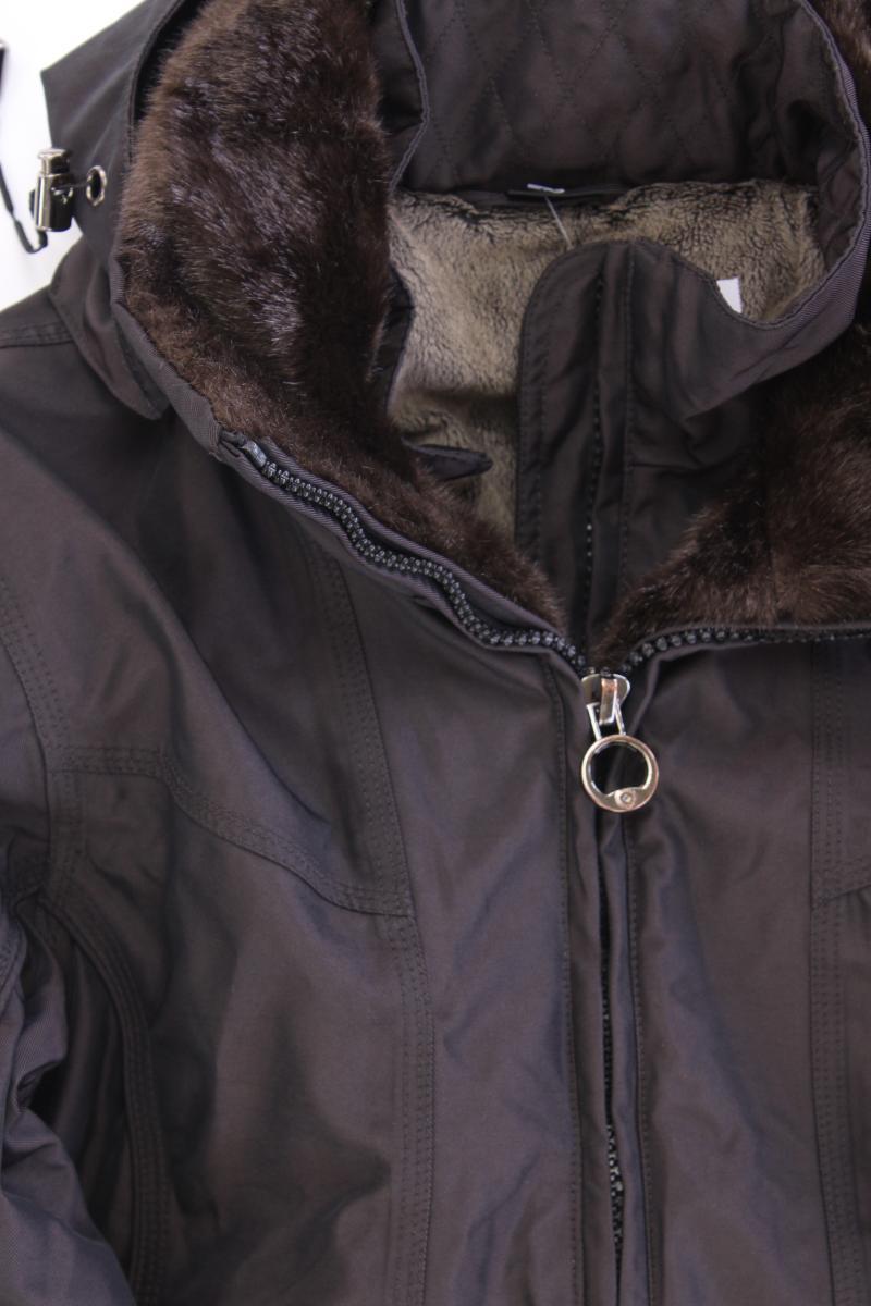 Wellensteyn Jacke Zermatt Gr. S mit Gürtel braun aus Polyester