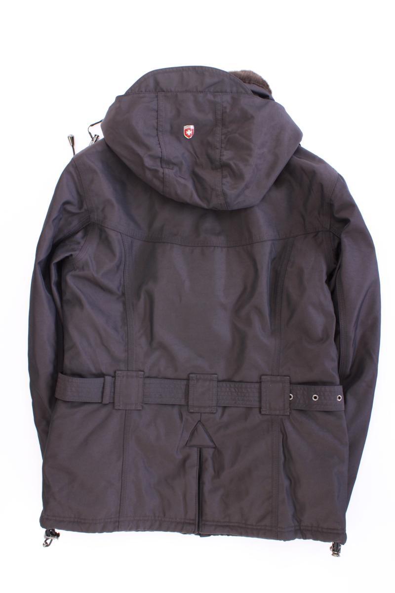 Wellensteyn Jacke Zermatt Gr. S mit Gürtel braun aus Polyester