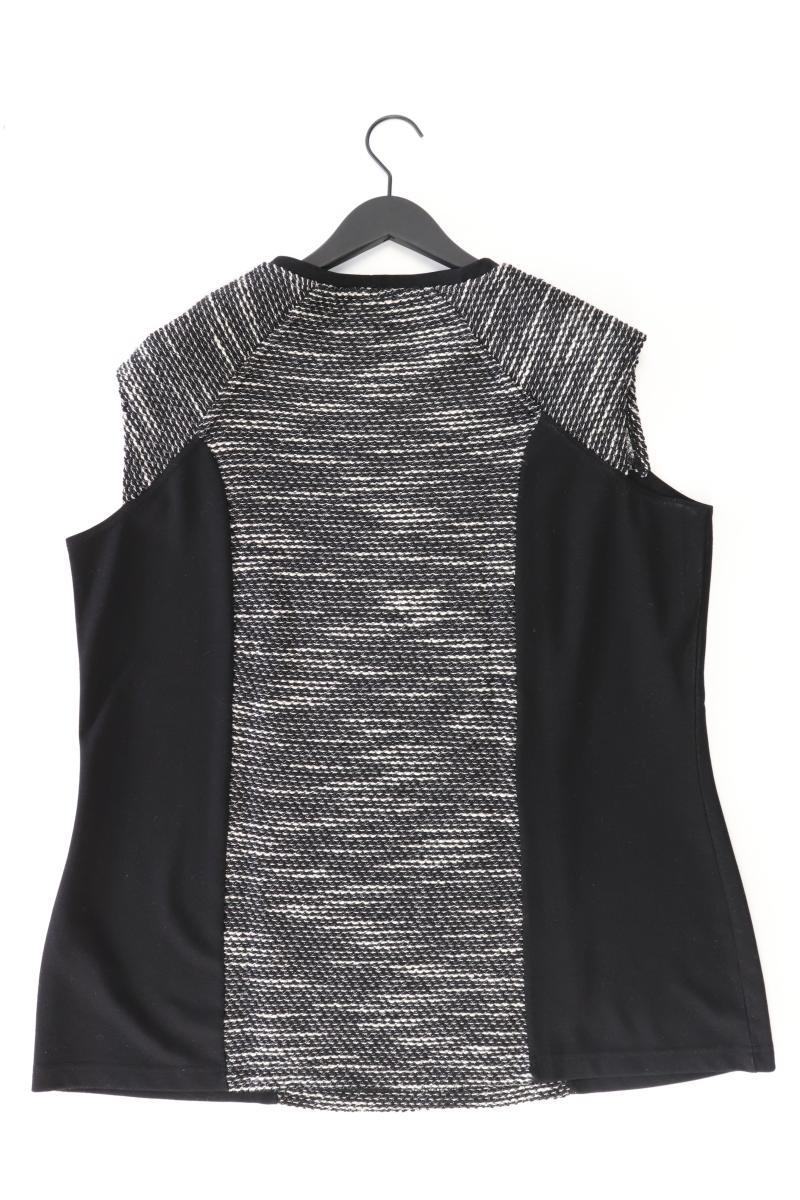 Gina Laura T-Shirt Gr. XXL Kurzarm schwarz aus Baumwolle