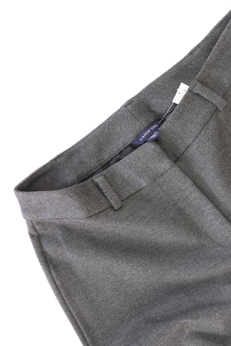 Lands' End Stoffhose Gr. 38 grau aus Viskose