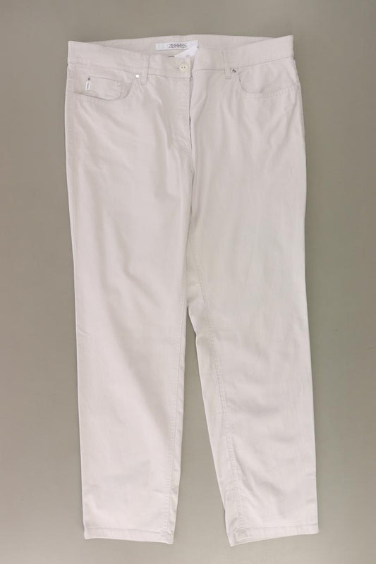 Zerres Five-Pocket-Hose Gr. Kurzgröße 44 grau aus Baumwolle