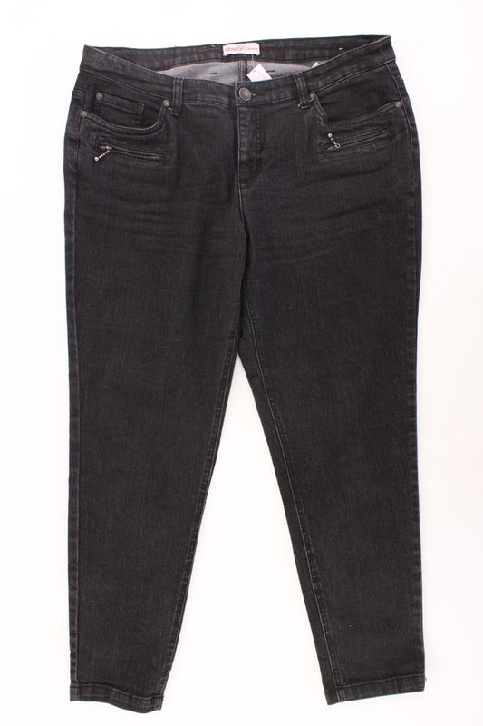 sheego Skinny Jeans Gr. Kurzgröße 23 grau aus Baumwolle