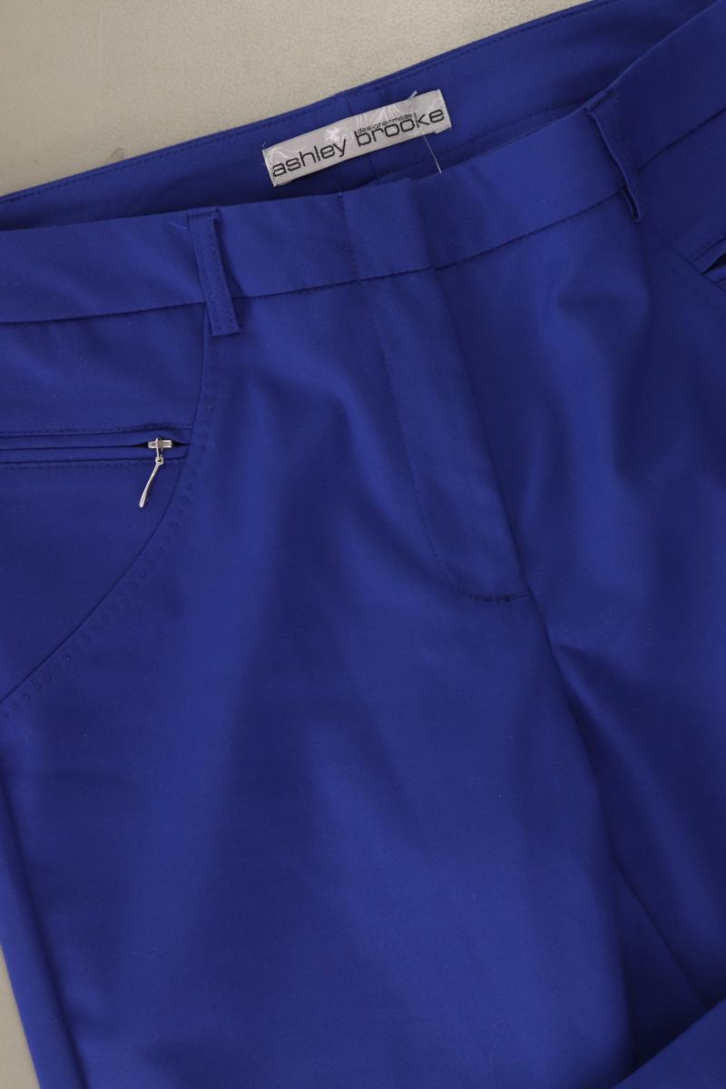 Ashley Brooke Hose Gr. Kurzgröße 20 neuwertig blau aus Baumwolle