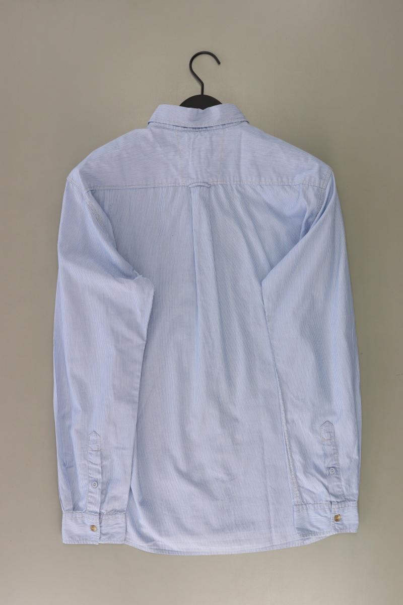 Selected Homme Langarmhemd für Herren Gr. L blau aus Baumwolle