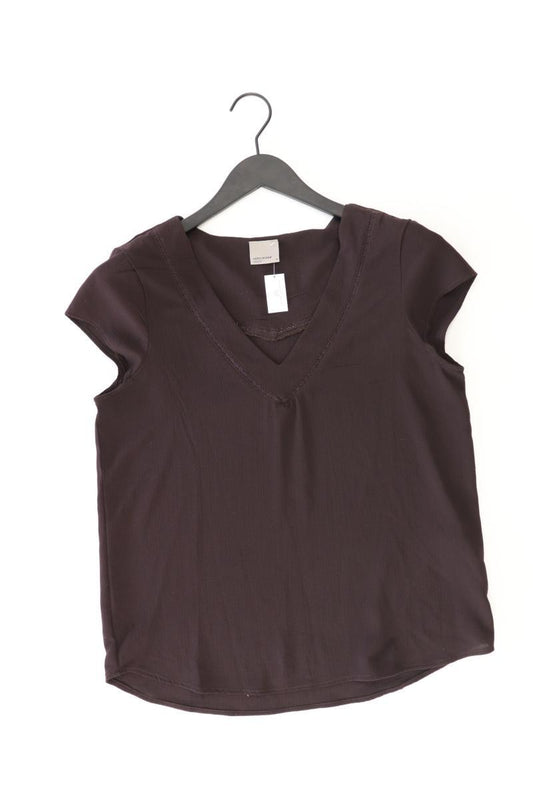Vero Moda Kurzarmbluse Gr. M braun aus Polyester