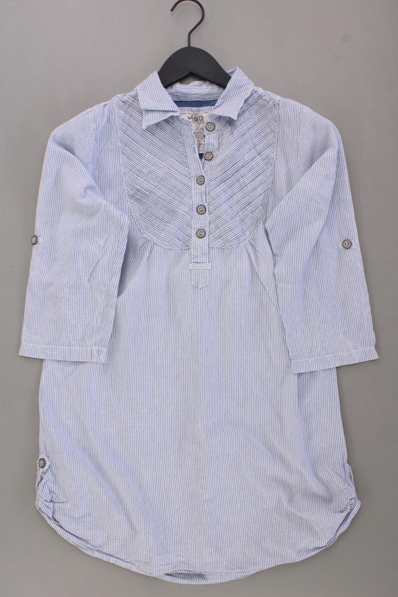 M.O.D Regular Bluse Gr. S gestreift 3/4 Ärmel blau