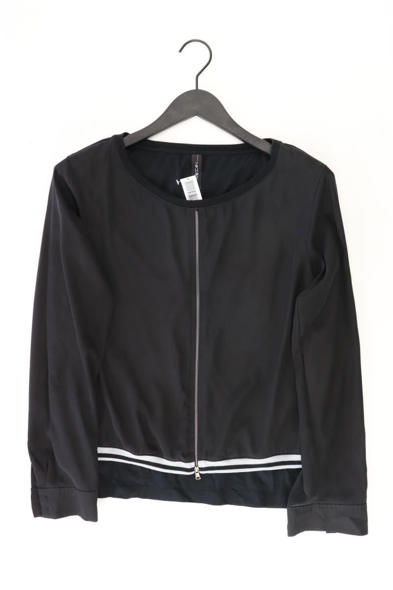 Marc Cain Langarmbluse Gr. 38 schwarz