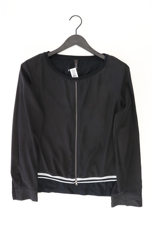 Marc Cain Langarmbluse Gr. 38 schwarz