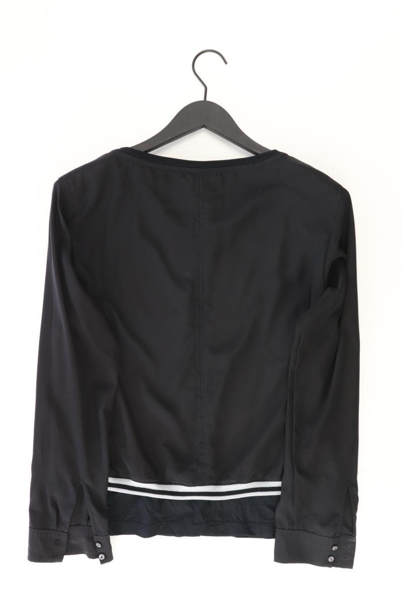 Marc Cain Langarmbluse Gr. 38 schwarz