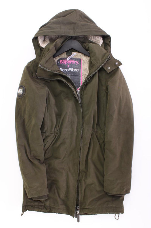 Superdry Parka Gr. XS olivgrün aus Polyester