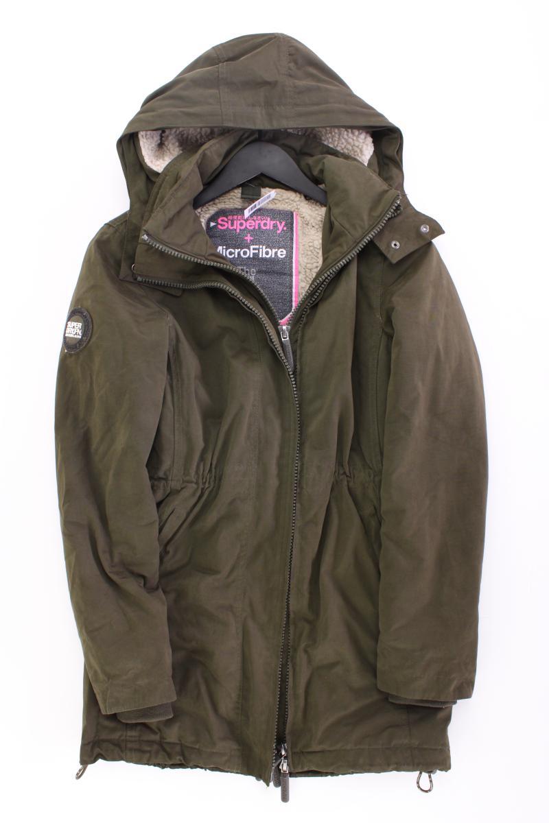 Superdry Parka Gr. XS olivgrün aus Polyester