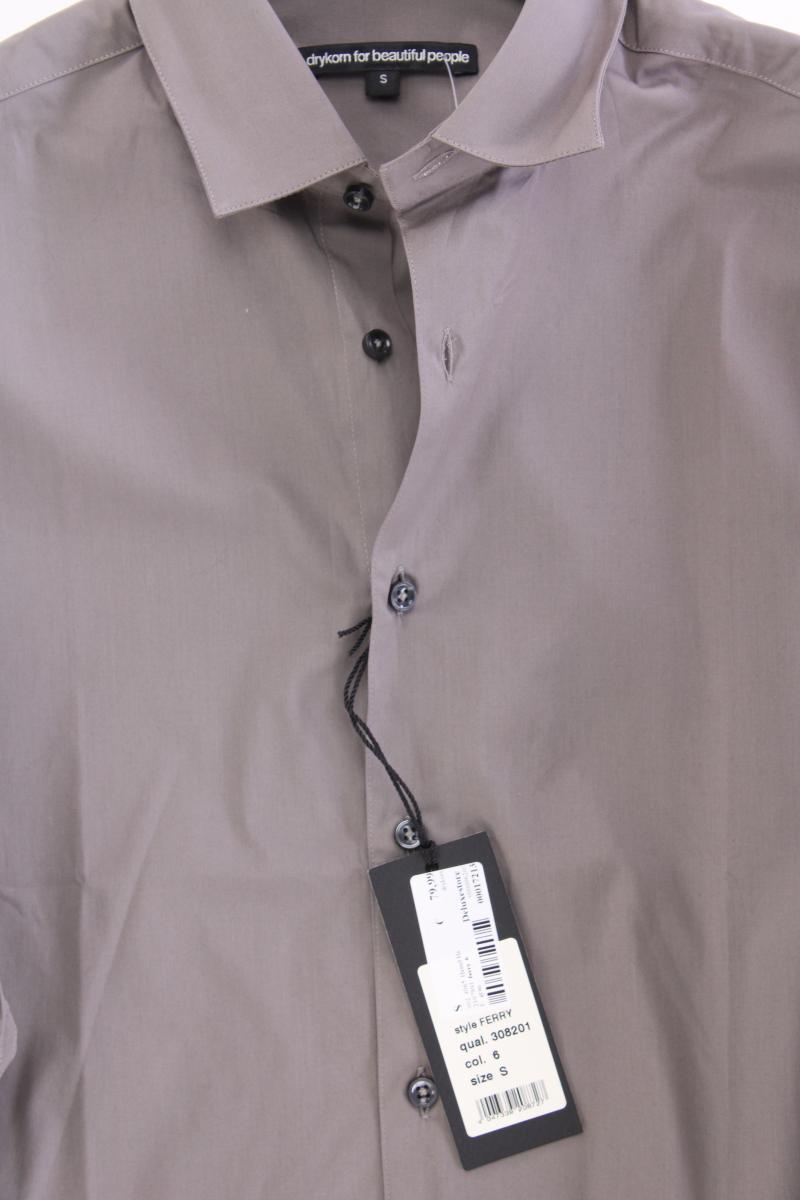 Drykorn Langarmhemd für Herren Gr. S neu mit Etikett Neupreis: 79,99€! grau