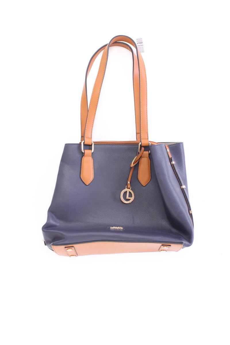 L. Credi Schultertasche blau