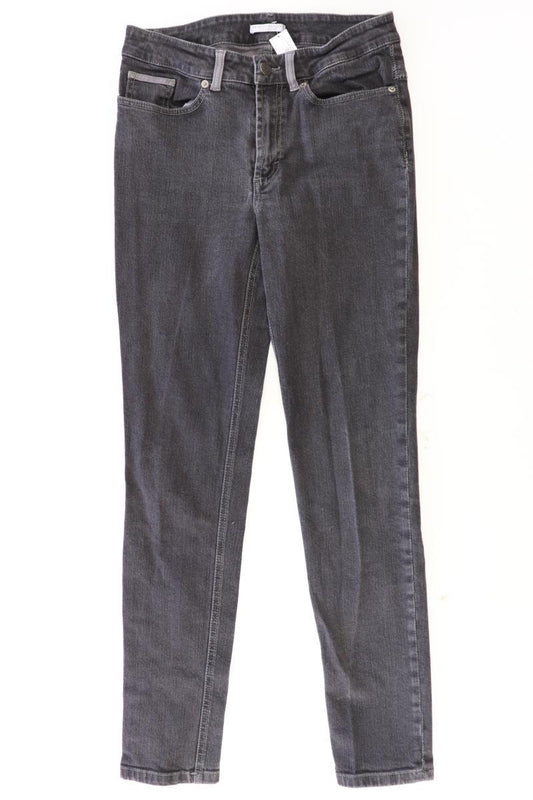 Hubert Gasser Straight Jeans Gr. W27 grau aus Baumwolle