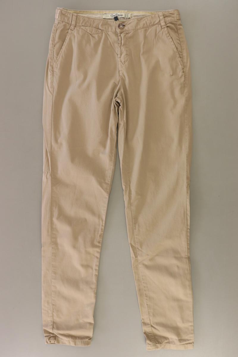 Zara Chinohose Gr. 36 braun aus Baumwolle