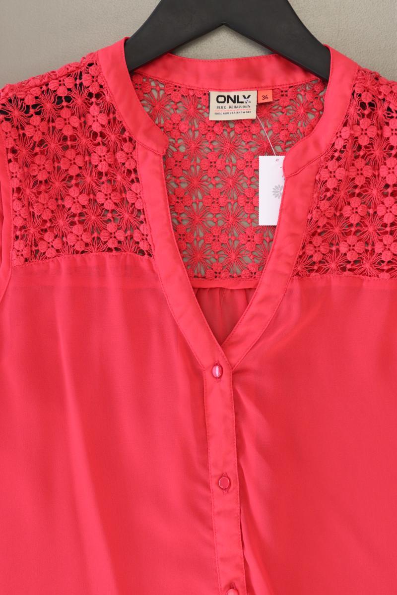 Only Ärmellose Bluse Gr. 36 pink
