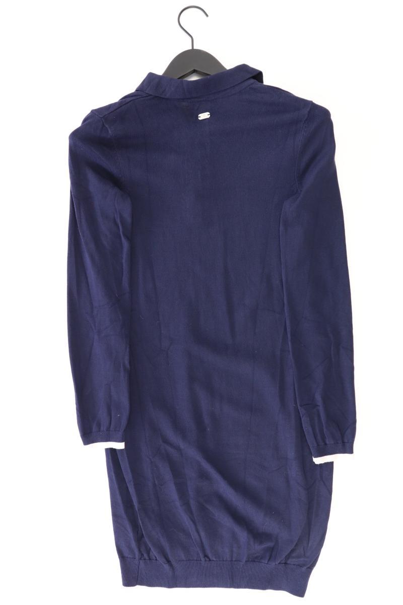 Tom Tailor Langarmkleid Gr. 38 blau aus Viskose