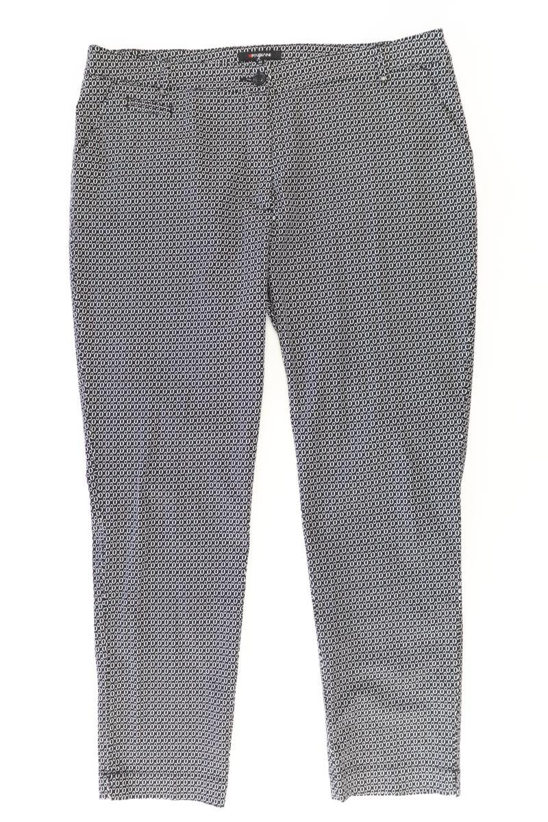 FABIANI Hose Gr. 44 schwarz aus Baumwolle