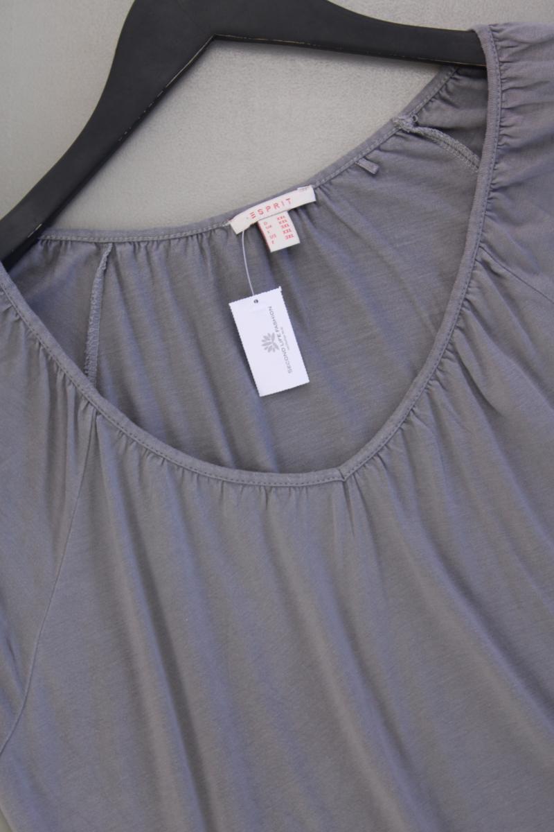 Esprit T-Shirt Gr. XXL Kurzarm grau aus Viskose