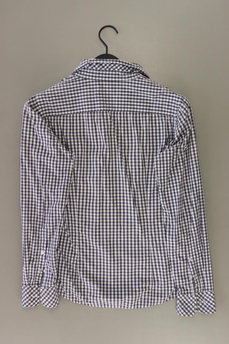 Tommy Hilfiger Karobluse Gr. US 10 (M) kariert Langarm blau aus Baumwolle