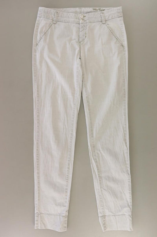 MAC Hose Gr. 36/L32 grau aus Baumwolle