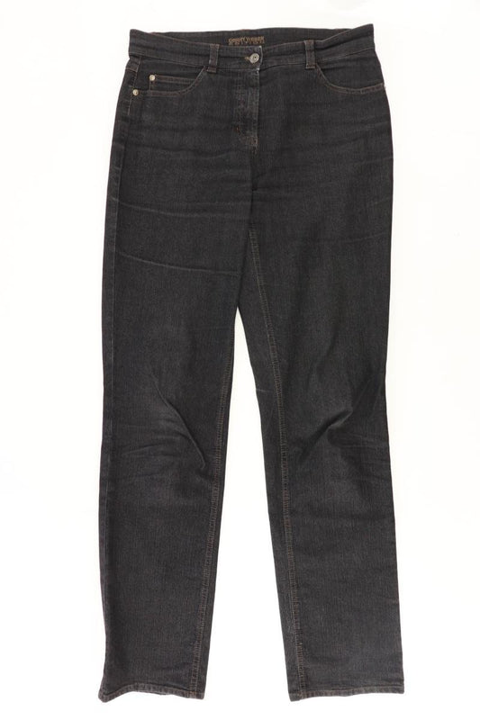 Gerry Weber Straight Jeans Gr. 40 grau aus Baumwolle