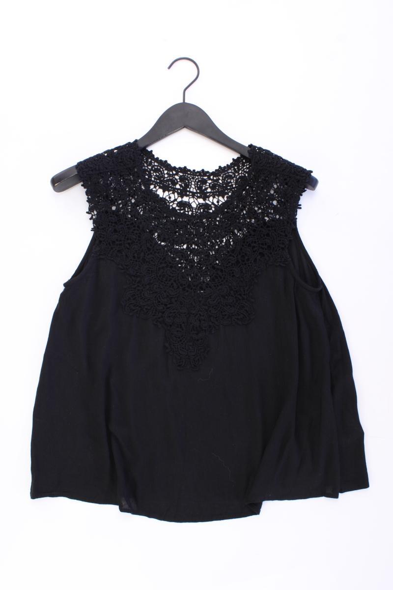 Only Ärmellose Bluse Gr. 36 schwarz aus Polyester
