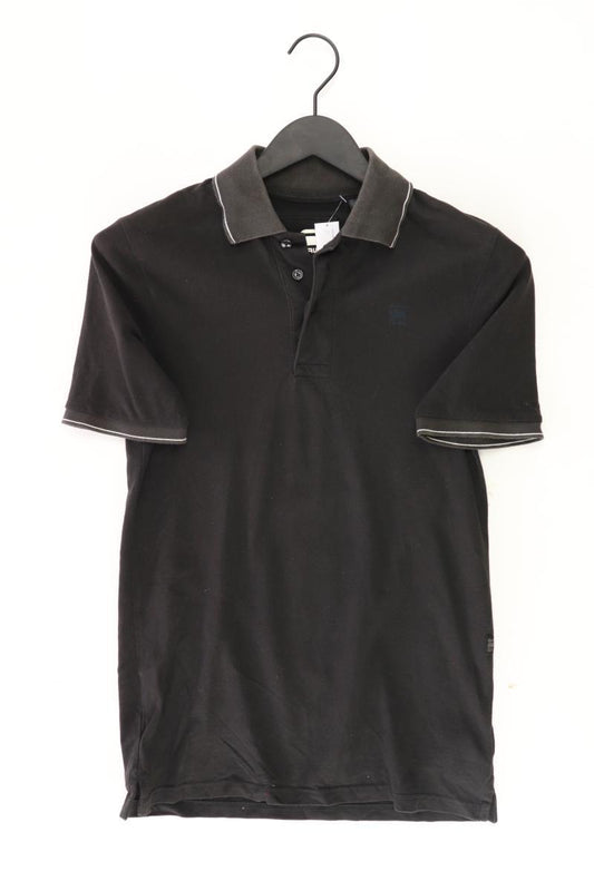 G-Star RAW Poloshirt für Herren Gr. XS Kurzarm schwarz aus Baumwolle