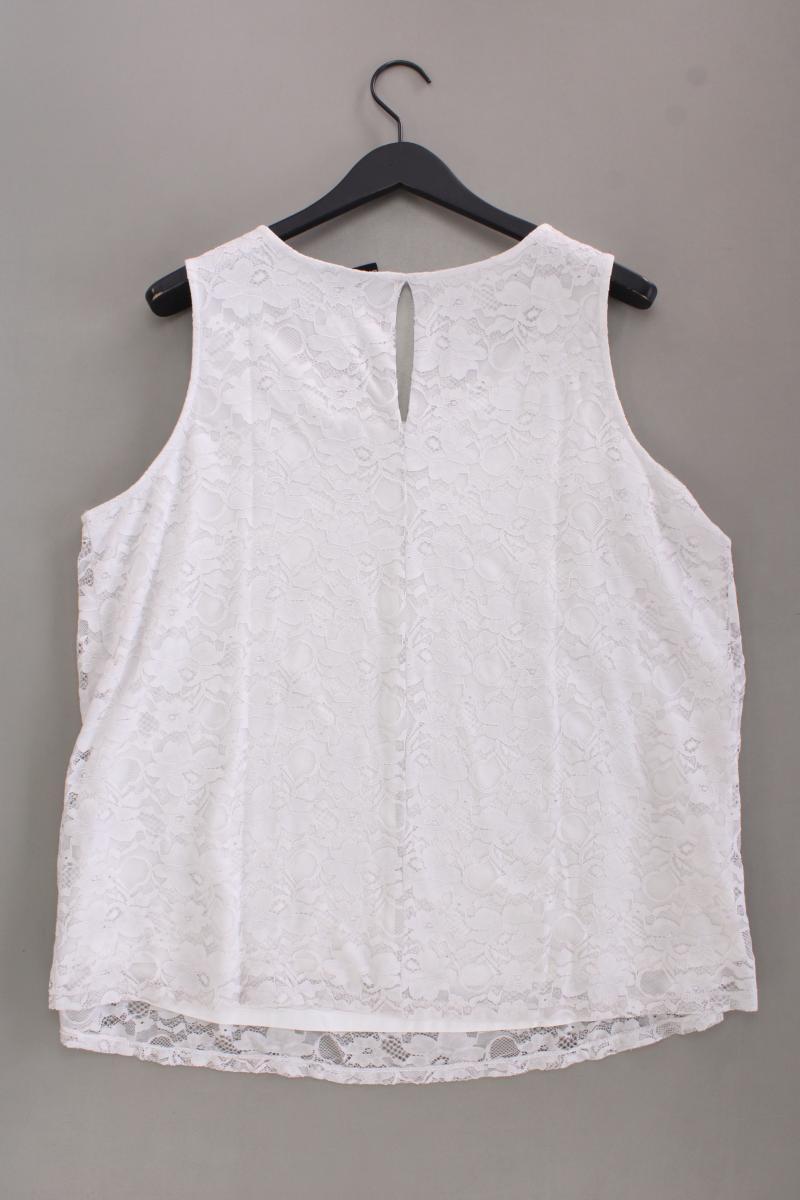 Zizzi T-Shirt Gr. L Kurzarm weiß aus Polyamid