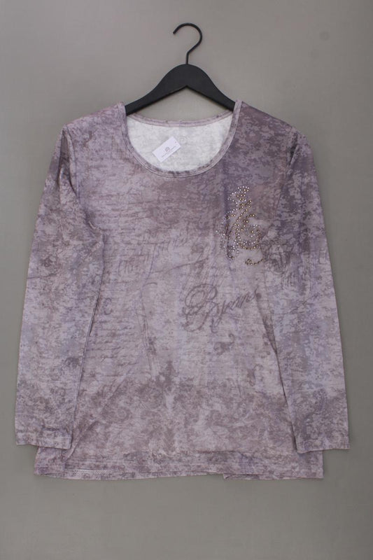 Longsleeve-Shirt Gr. 44 Langarm rosa aus Polyester