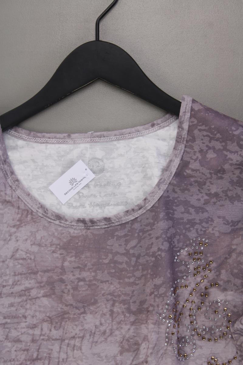 Longsleeve-Shirt Gr. 44 Langarm rosa aus Polyester