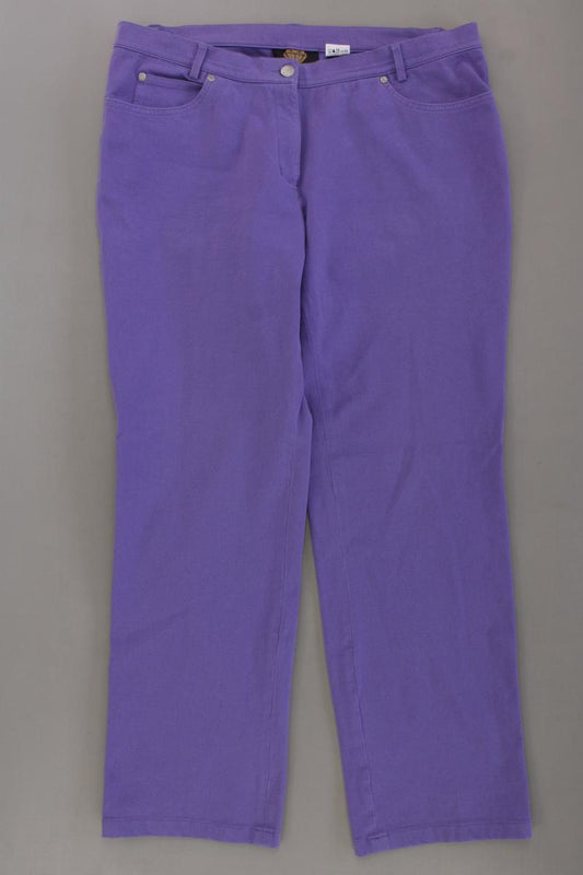 Sarah Kern Skinny Jeans Gr. Kurzgröße 22 lila aus Baumwolle