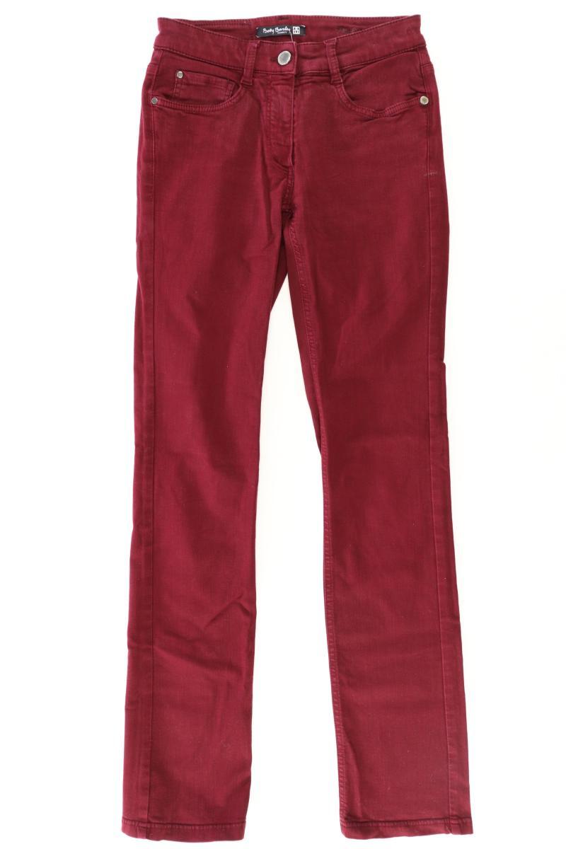 Betty Barclay Skinny Jeans Gr. 34 rot aus Baumwolle