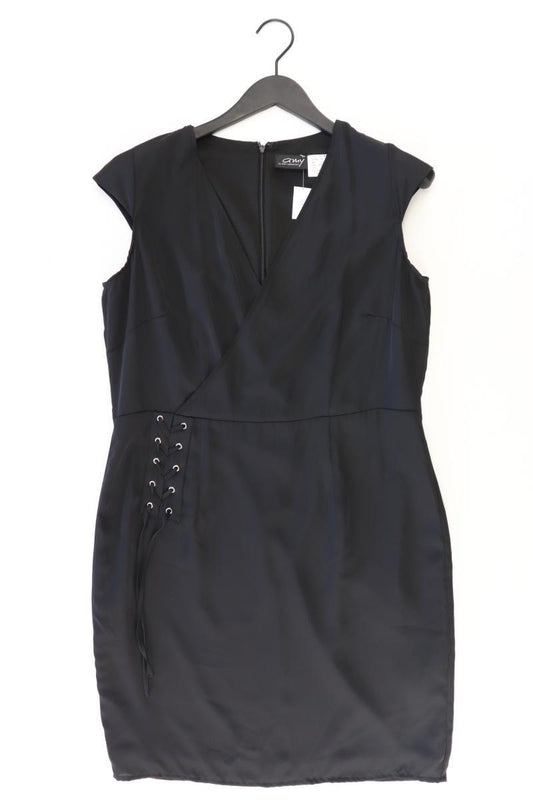 amy by AMY VERMONT Bleistiftkleid Gr. 42 Kurzarm schwarz aus Polyester