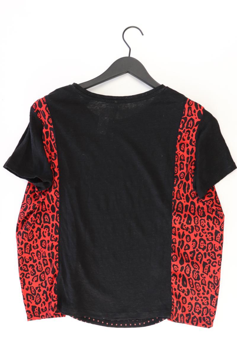 Scotch & Soda Kurzarmbluse Gr. L schwarz aus Viskose