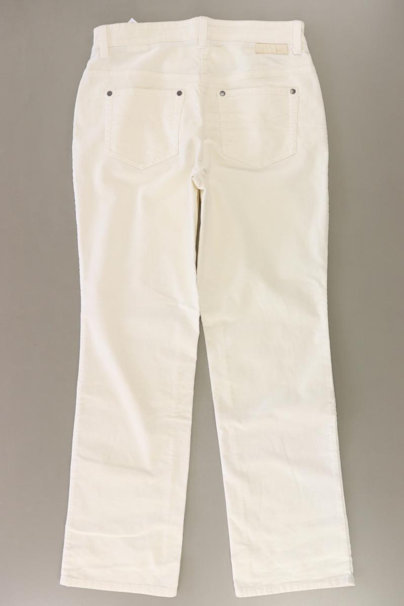 MAC Five-Pocket-Hose Gr. 38/L30 creme aus Baumwolle