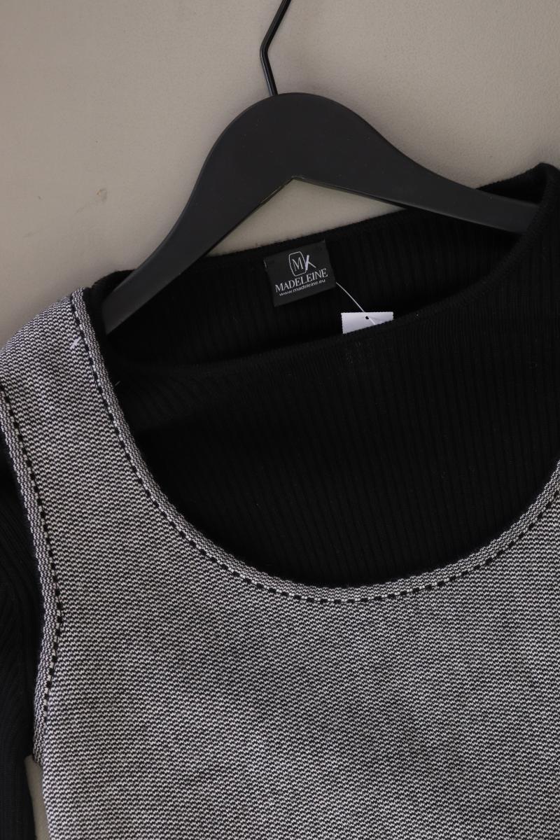 Madeleine Strickkleid Gr. 38 Langarm grau